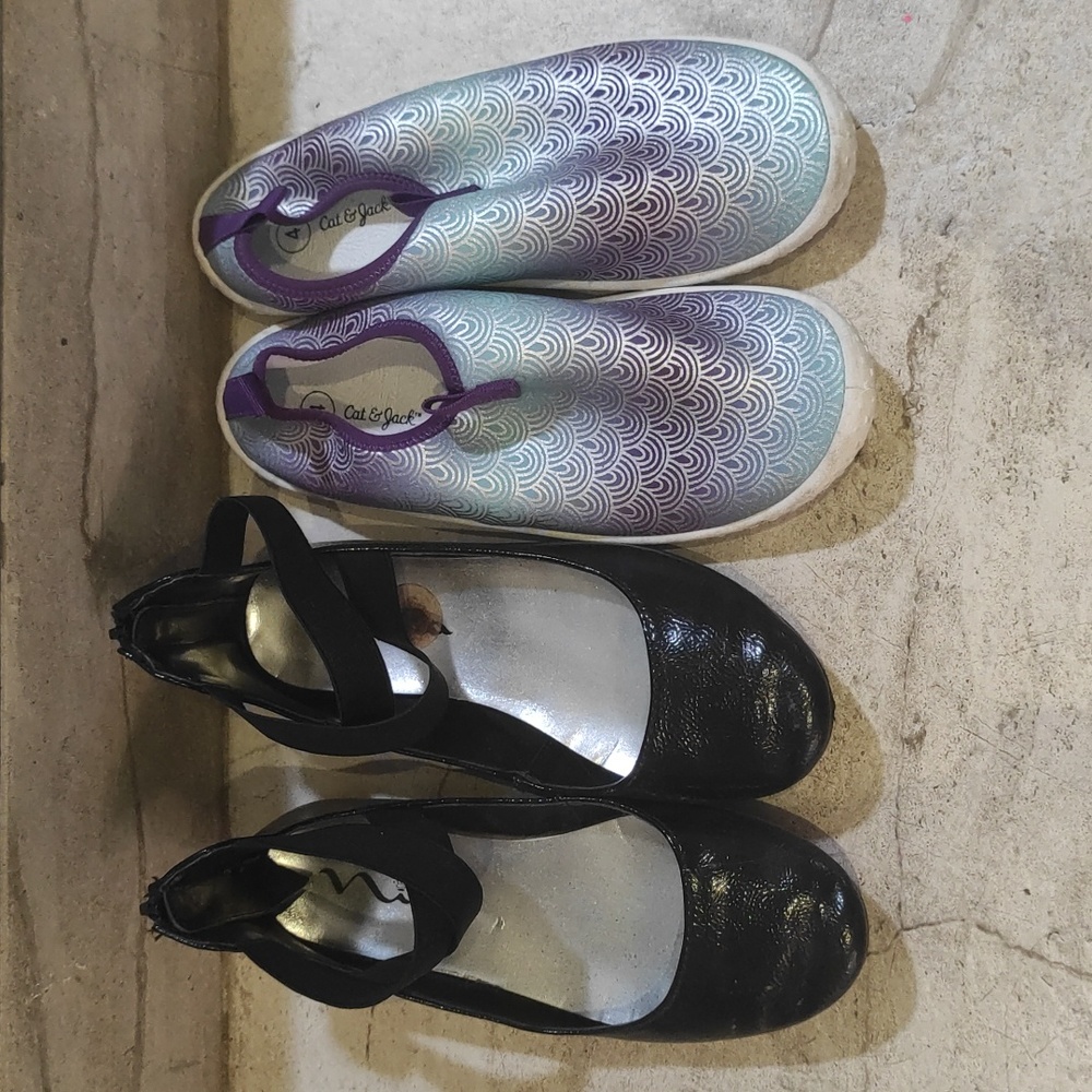 Children's shoes, 2 pairs together